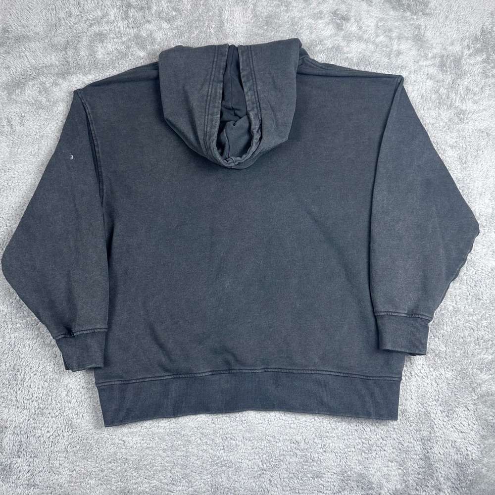 Garage Hoodie Mens Large Black Offroad Car Graphic Pullover Relaxed Fit Vintage - Picture 6 of 7